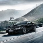 Nuova ibrida BMW i8 Frozen Black 2017