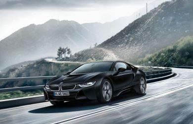 Nuova ibrida BMW i8 Frozen Black 2017