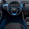 Foto interni nuovo Suv compatto Volkswagen T ROC 2017