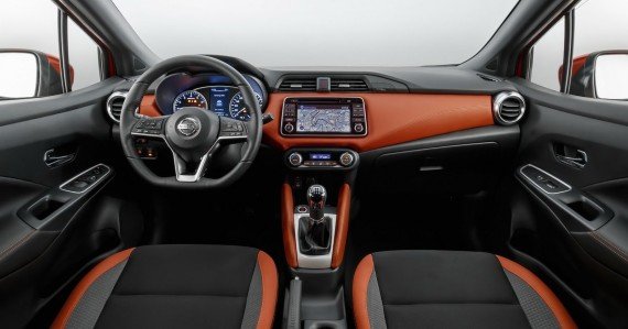 Immagine Interni nuova Nissan Micra 2017