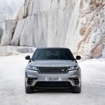 Immagine frontale nuova Range Rover Velar