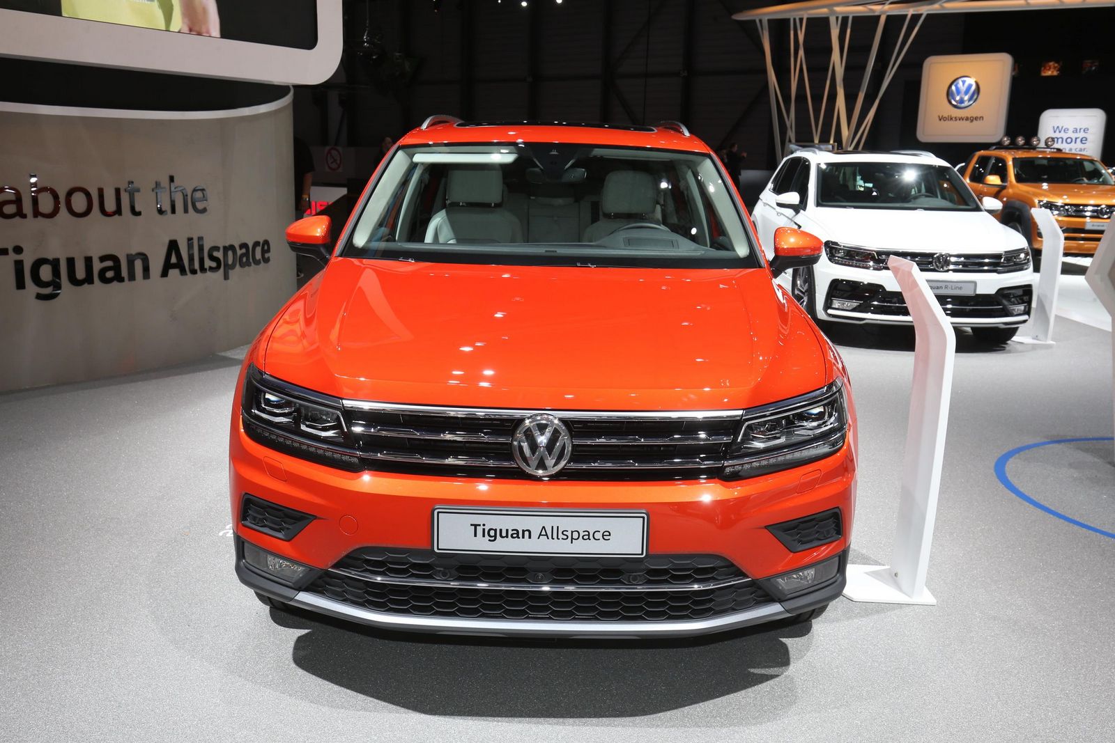 Nuovo Suv VW Tiguan Allspace 2017 Salone di Ginevra
