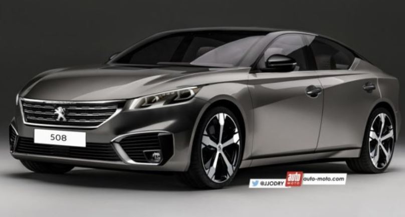 Rendering Peugeot 508 2018