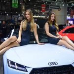 Sexy ragazze Audi al Salone di Ginevra 2017