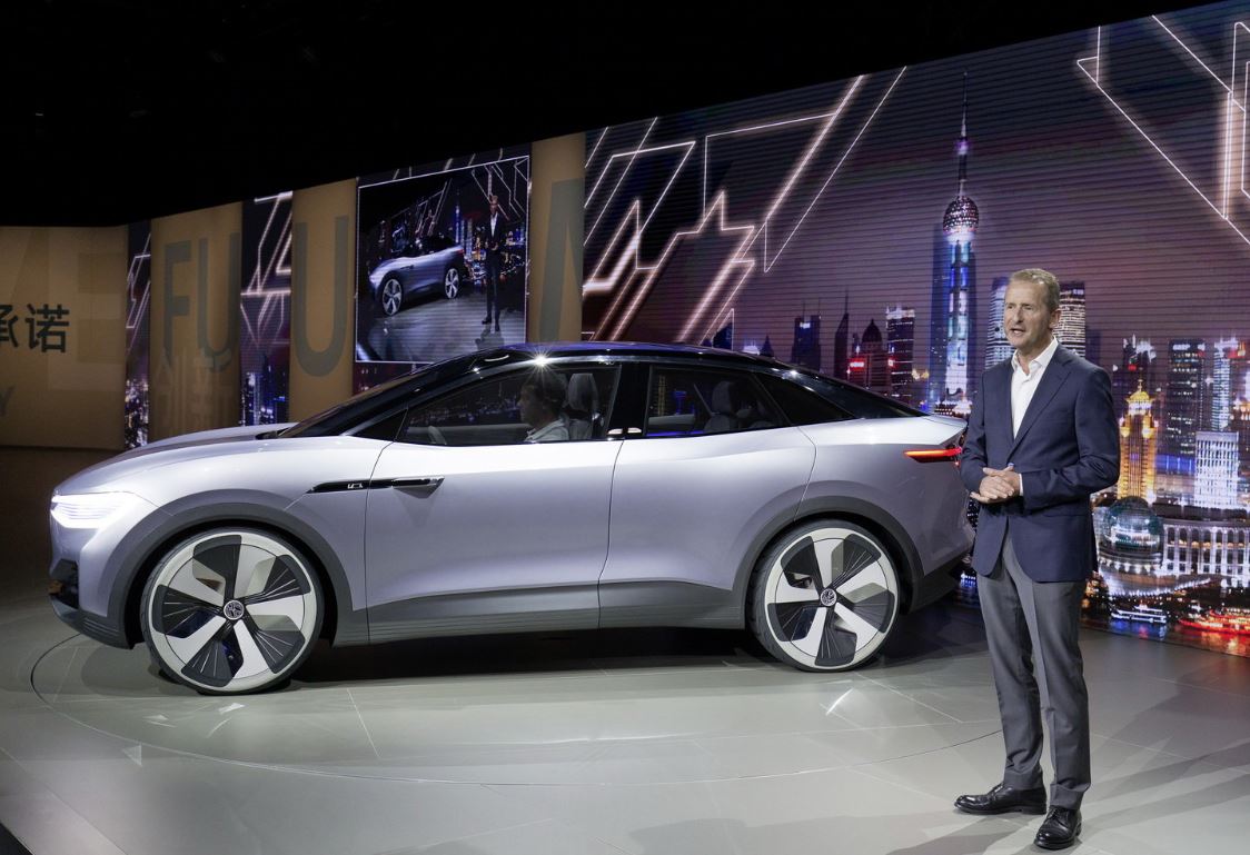 Presentazione Volkswagen ID Crozz al Salone di Shanghai 2017