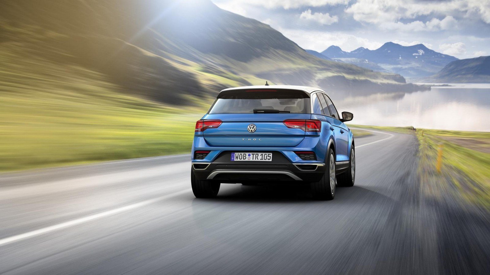 Foto posteriore nuova Volkswagen T ROC
