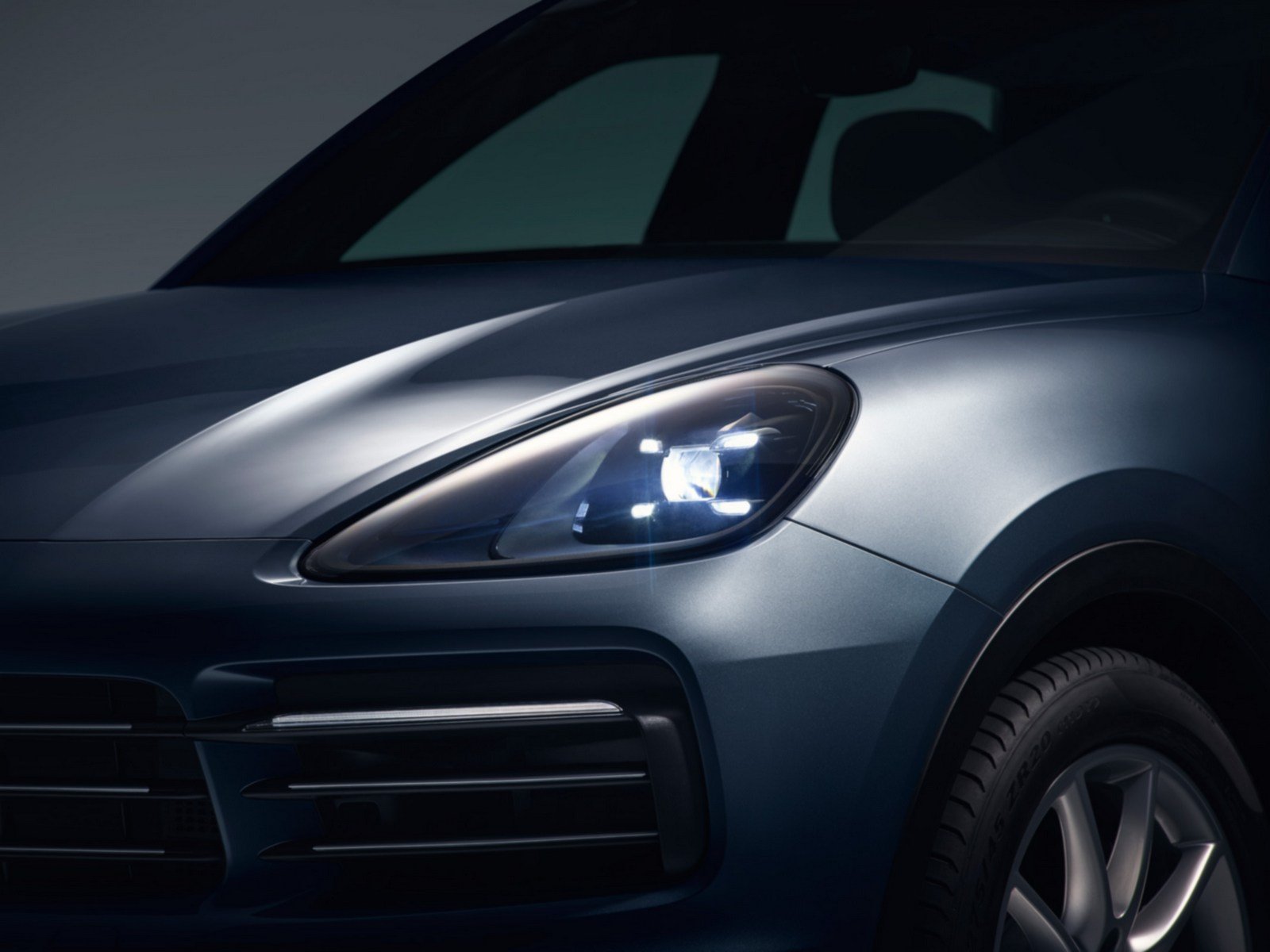 Nuove Luci diurne a Led Porsche Cayenne 2018