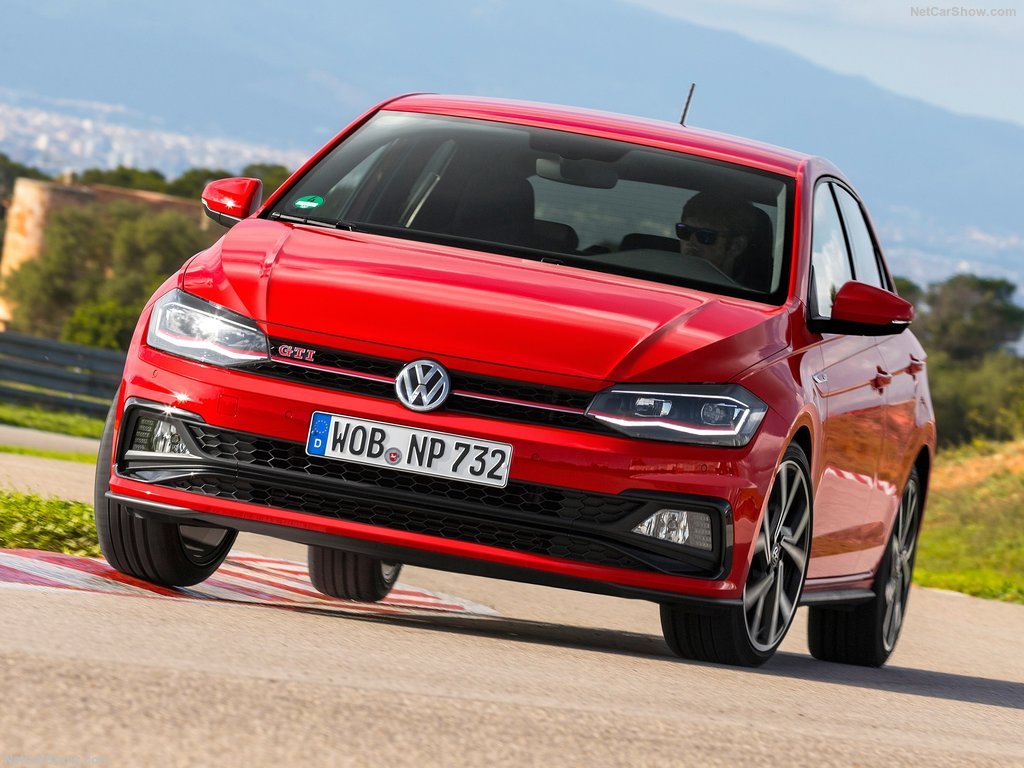 Immagine Frontale Nuova Volkswagen Polo GTI 2018