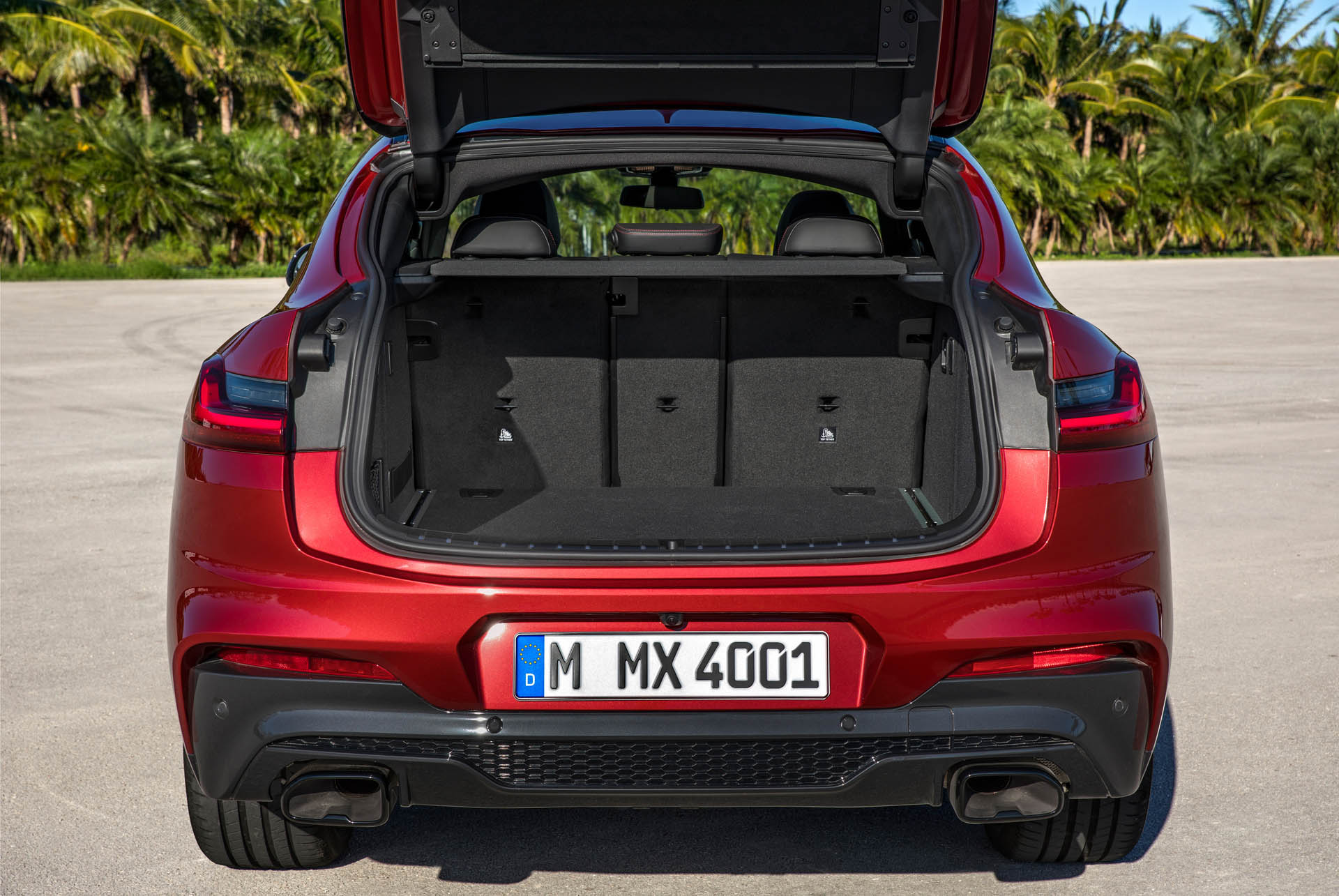 Capienza bagagliaio BMW X4