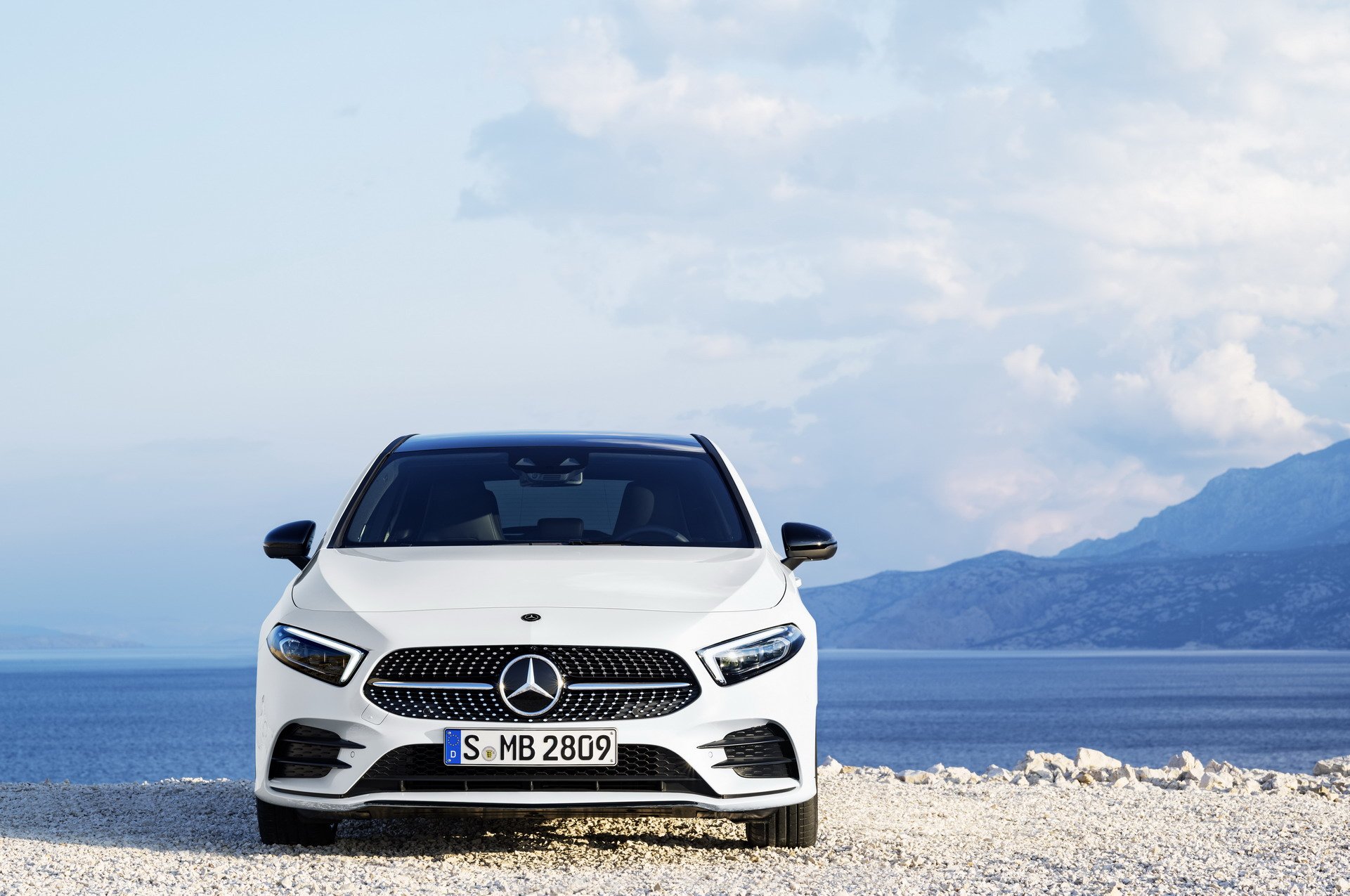 Frontale nuova Mercedes Classe A 2018