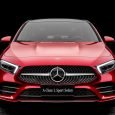 Immagine frontale Nuova Mercedes Classe A Sedan 2018