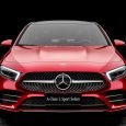 Immagine frontale Nuova Mercedes Classe A Sedan 2018