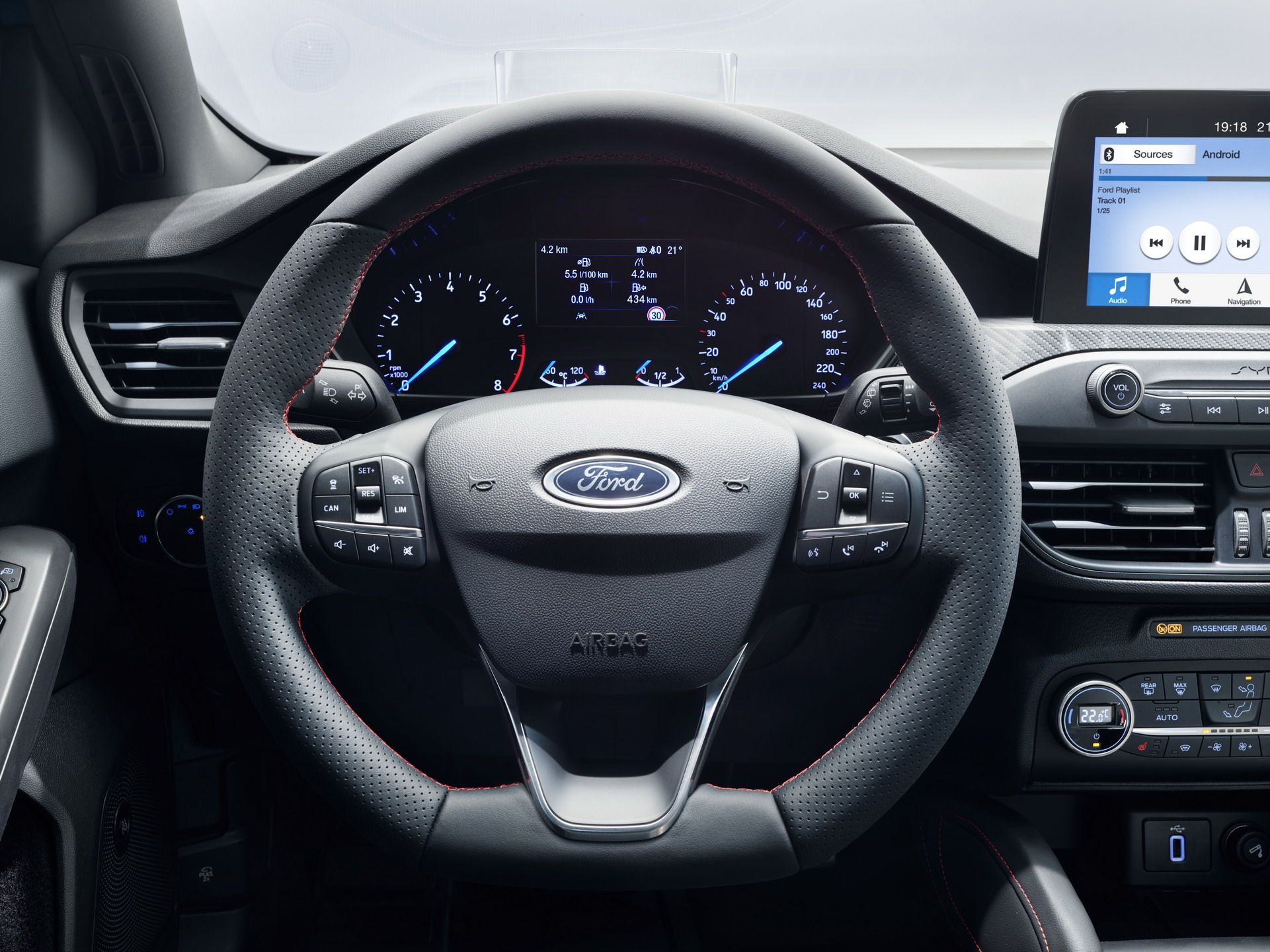 Volante nuova Ford Focsu 2018