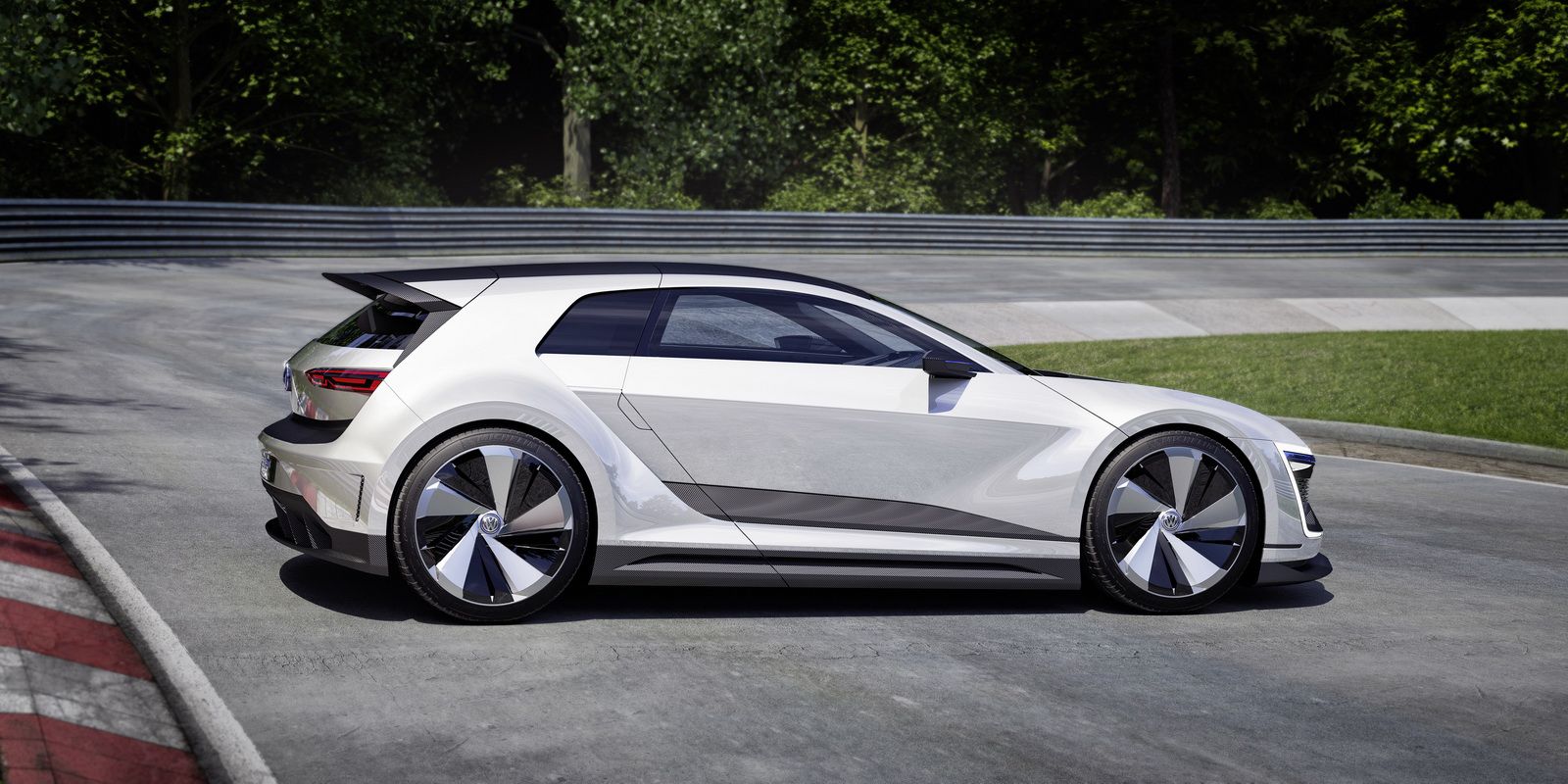 Immagine Concept Volkswagen Golf GTE Sport