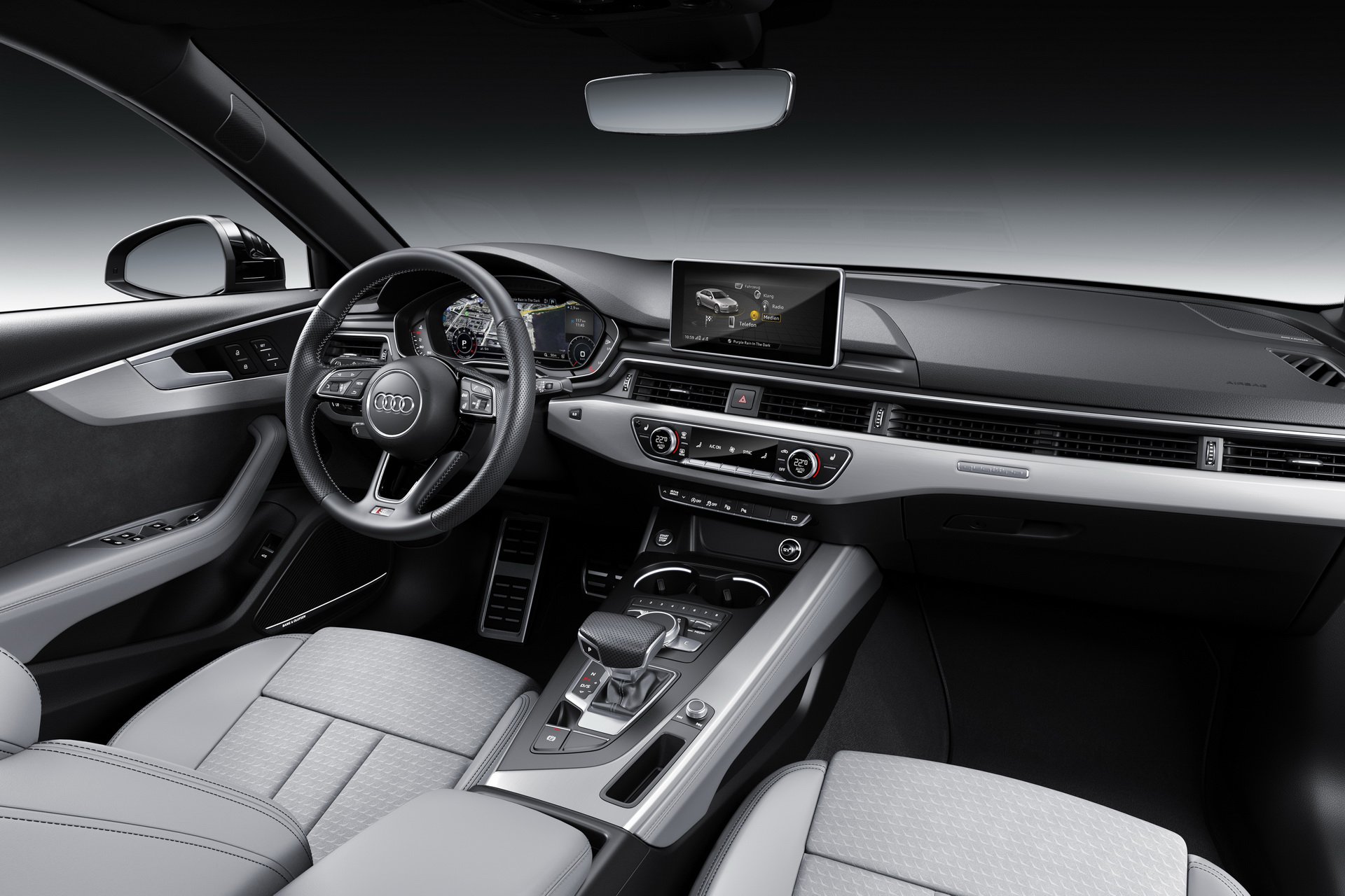 Immagine interni nuova Audi A4 2019