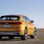 Immagine posteriore Audi Q8 2018