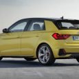 Immagine posteriore nuova Audi A1 2018 Sportback