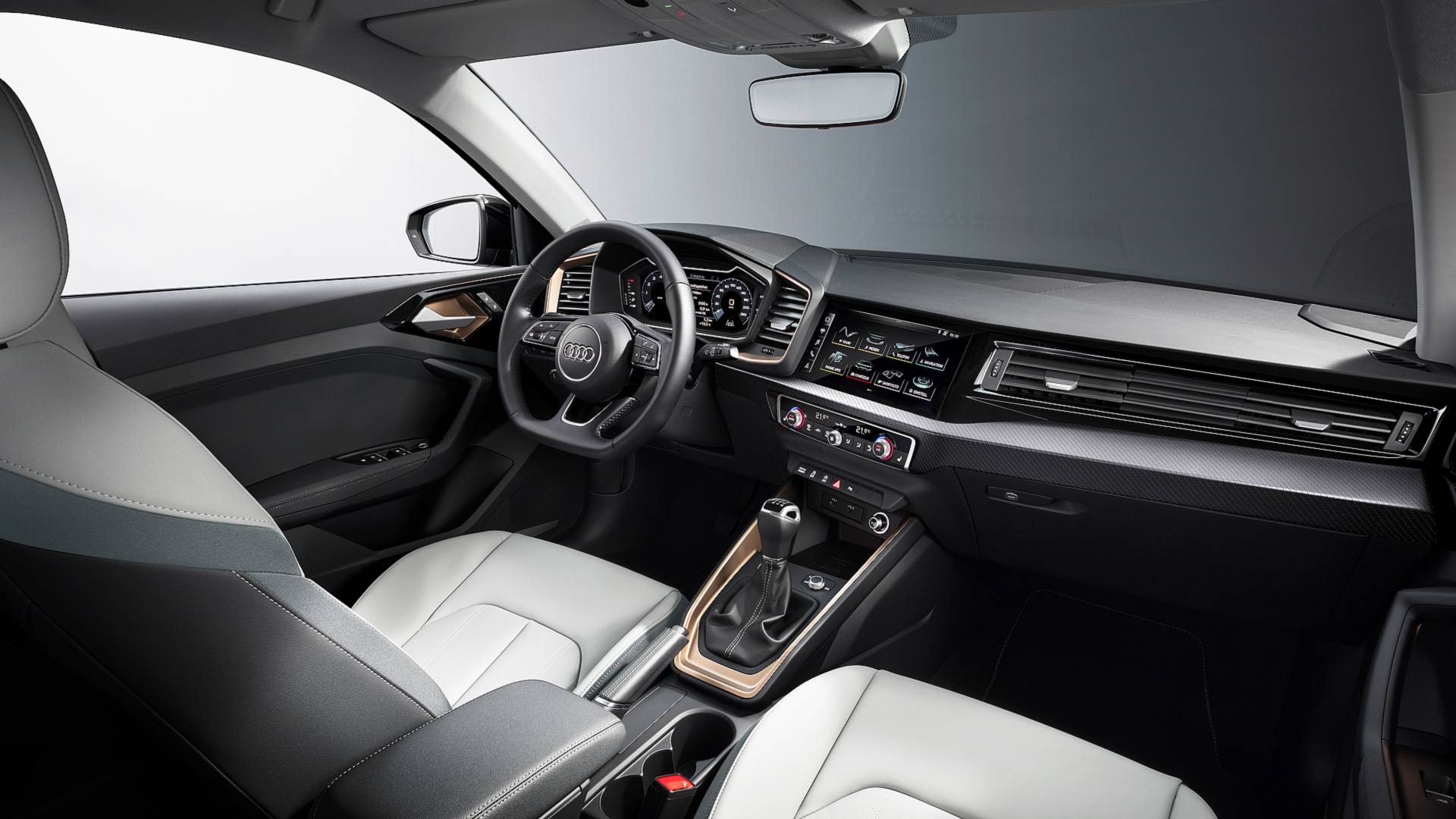 Interni nuova Audi A1 Sportback 2018