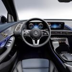 Interno nuovo suv mercedes elettrico EQC 2019