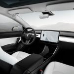 Immagine interni nuova Tesla 3 2019
