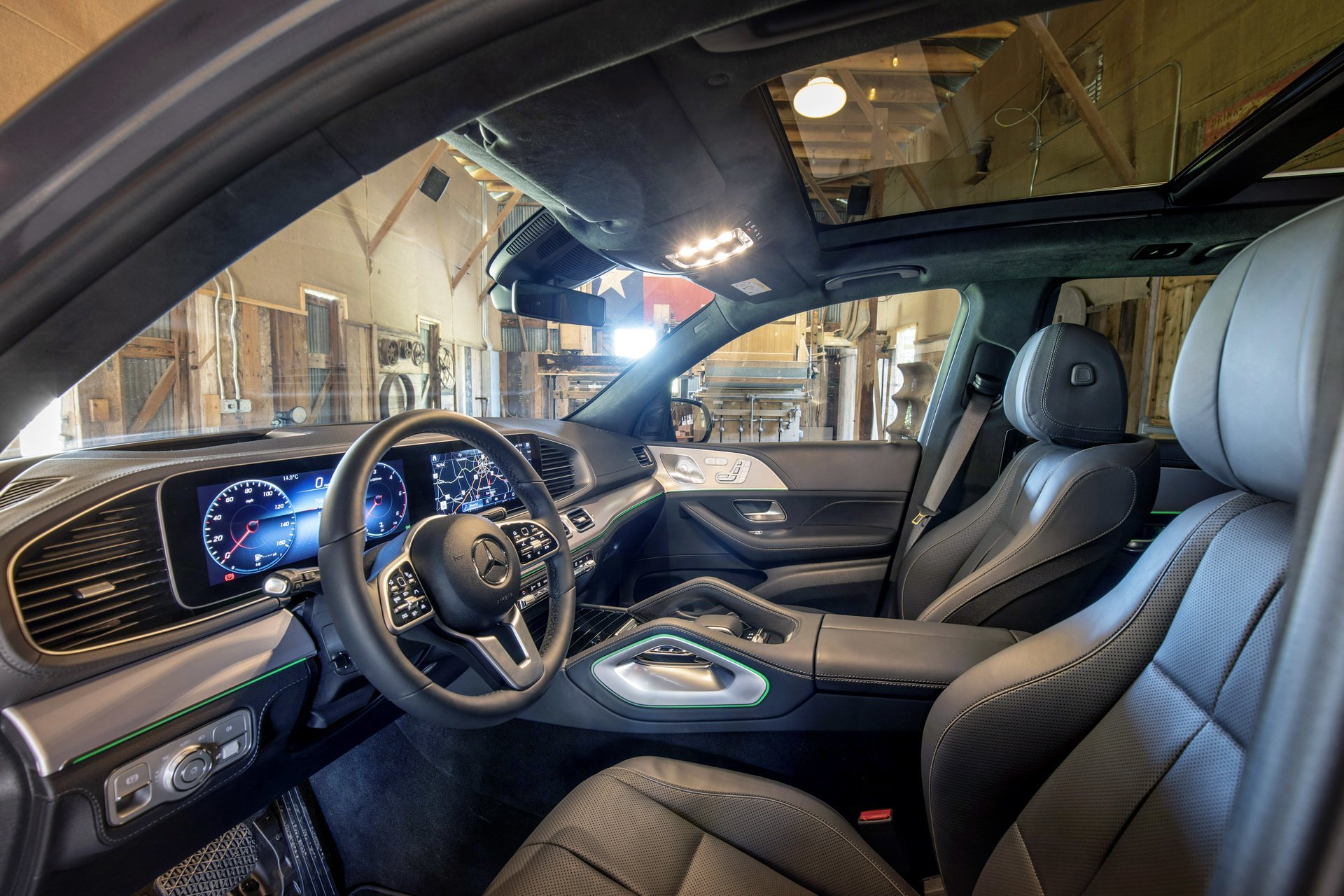 Interni nuovo Mercedes GLE 2019