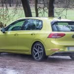 Foto spia posteriore nuova Volkswagen Golf 8 2019