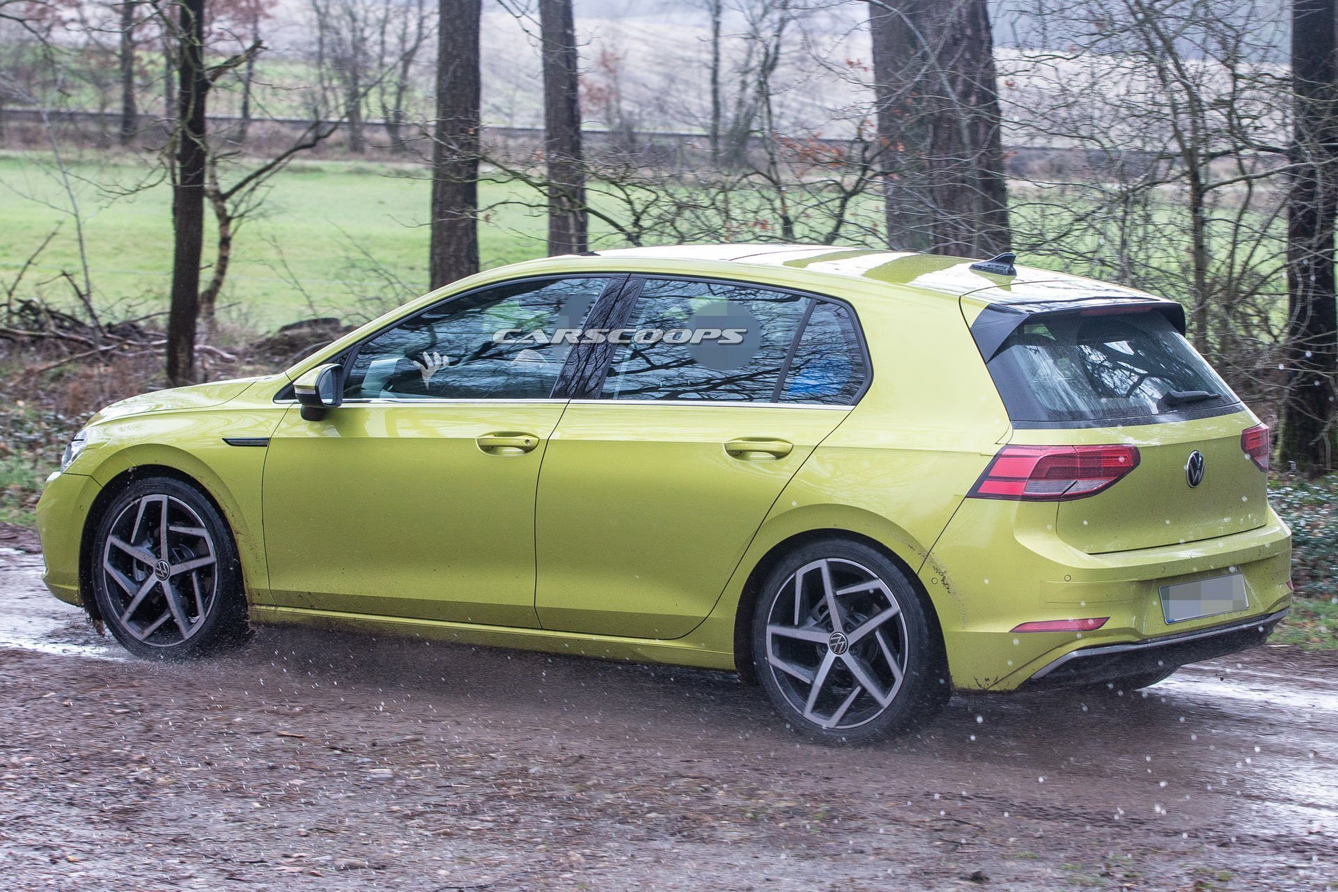 Golf 8 Foto spia