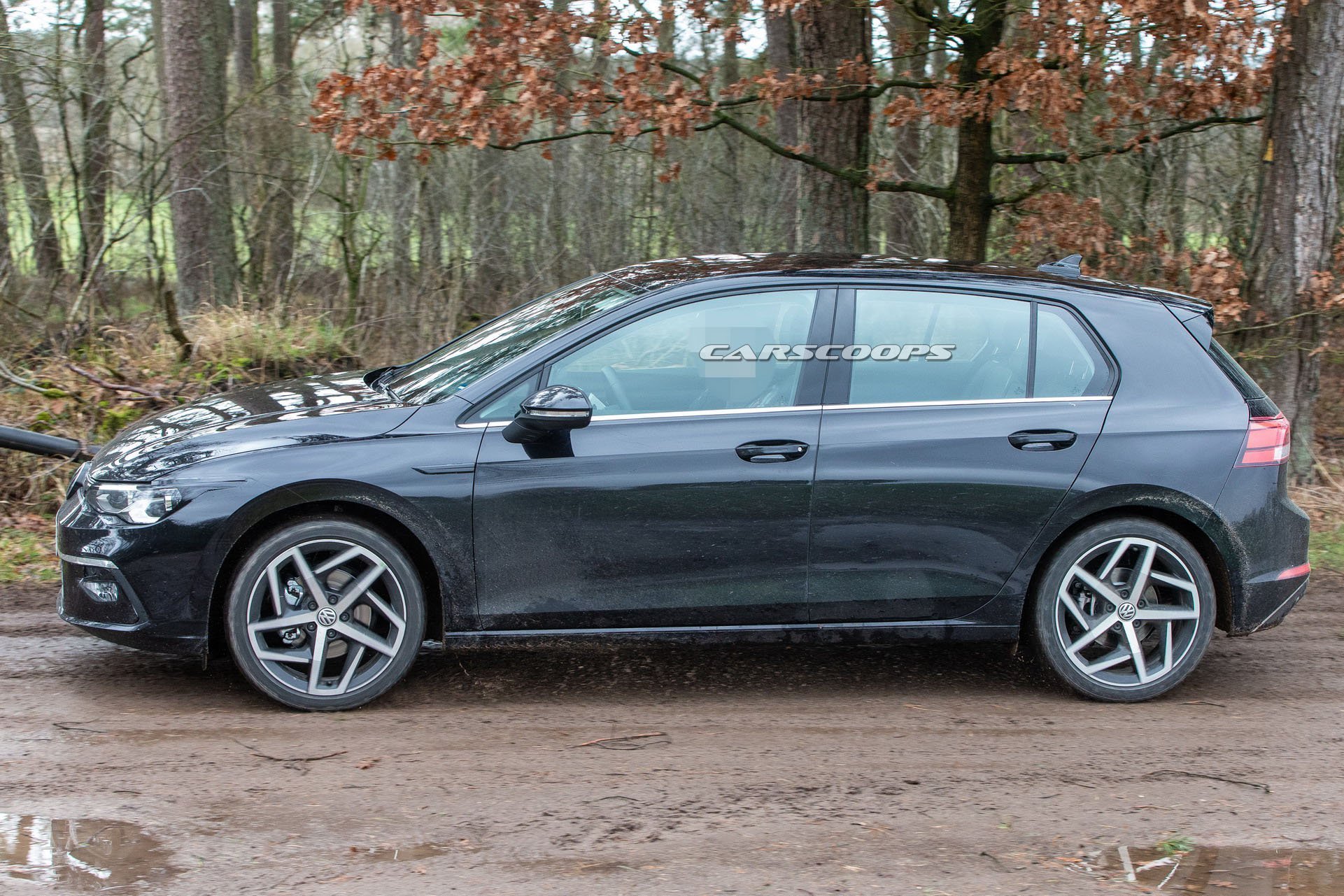 Immagine spia nuova Volkswagen Golf 8 2020
