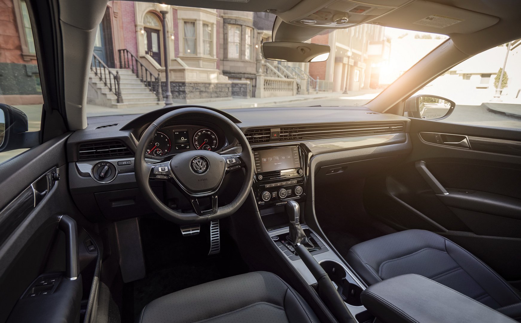 Interno nuova Volkswagen Passat 2019