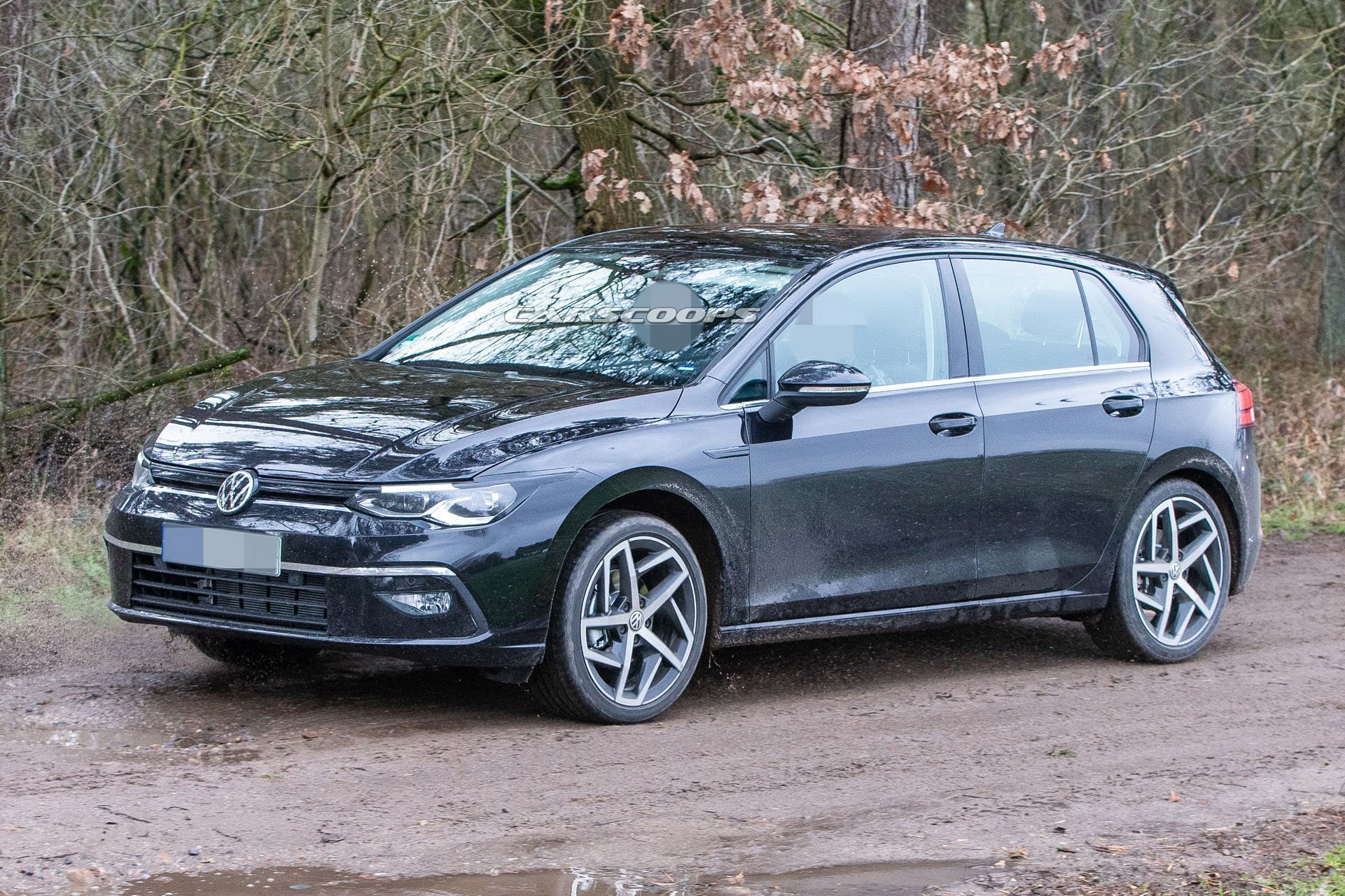 Volkswagen Golf 8 2019 Foto spia