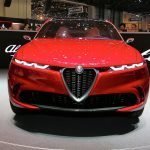 Frontale nuovo Suv Alfa Romeo Tonale 2019