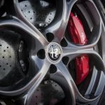 Cerchi e pinze freno rosse Alfa Romeo