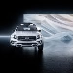 Frontale concept nuovo suv Mercedes GLB