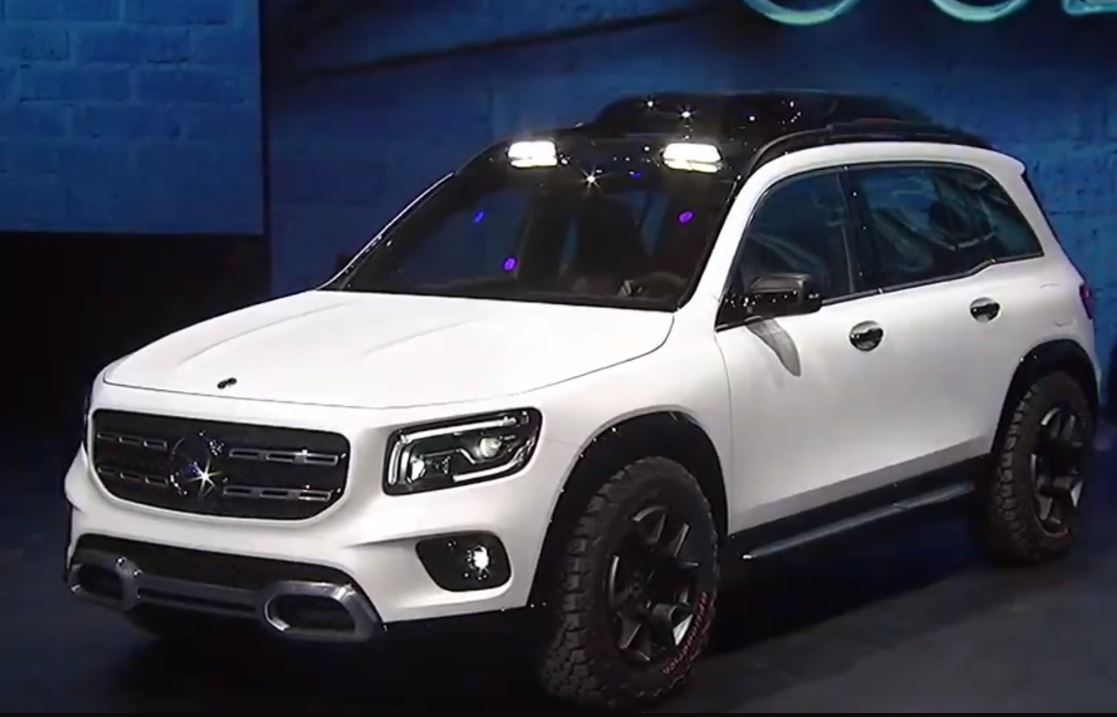 Presentazione concept nuovo Suv Mercedes GLB 2019