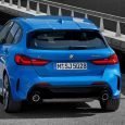 Foto posteriore nuova BMW serie 1 2019