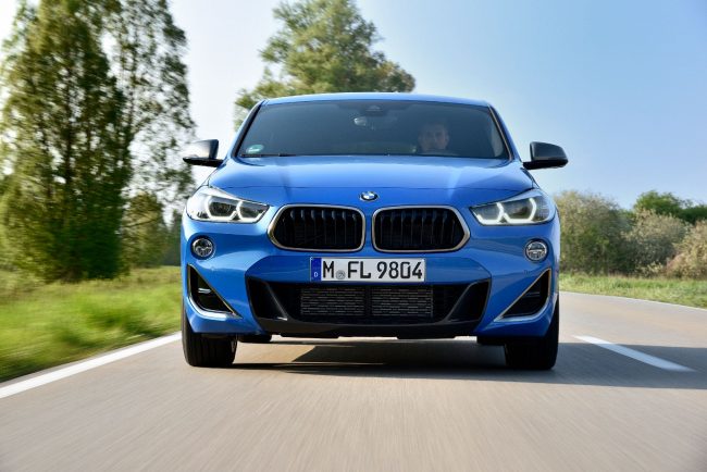 Immagine frontale nuova BMW X2 M35i 2019 Immagine frontale nuova BMW X2 M35i 2019