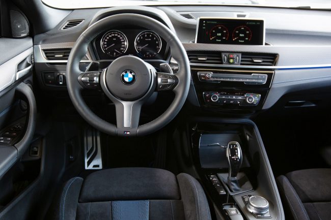 Immagine interni nuova BMW X2 M35i 2019 Immagine interni nuova BMW X2 M35i 2019