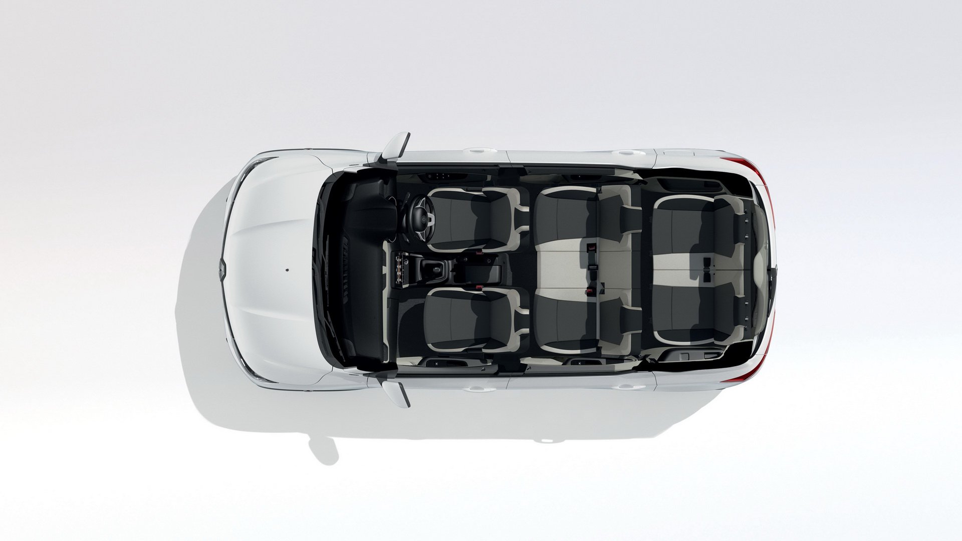 Configurazione a sette posti suv Renault Triber