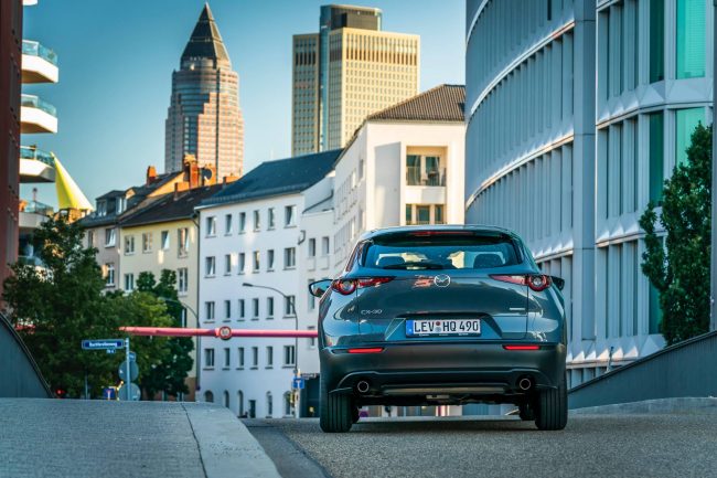 Foto posteriore nuovo Mazda CX 3 2019 Foto posteriore nuovo Mazda CX 3 2019