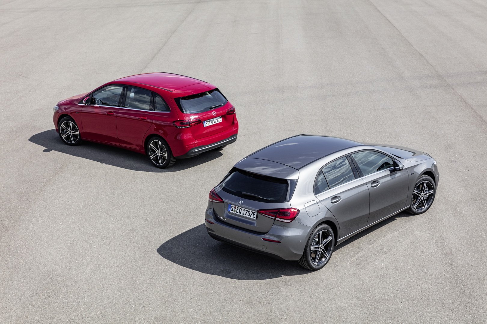 Mercedes Classe A e B ibride plug in