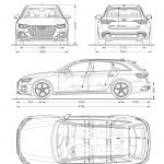 Dimensioni nuova Audi RS4 Avant 2020