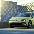 Foto frontale nuova Golf 8