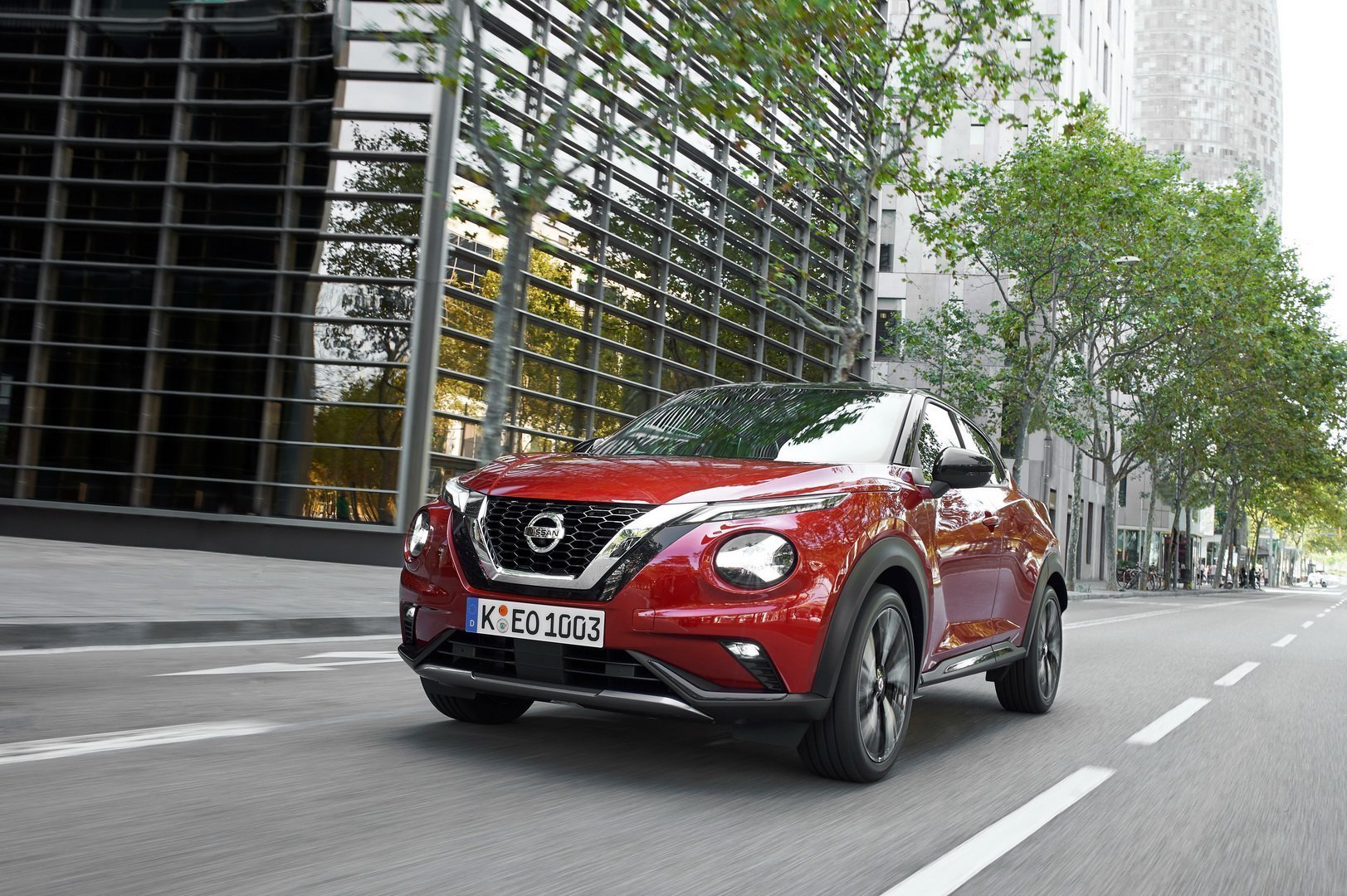 Frontale nuova Nissan Juke 2020 1