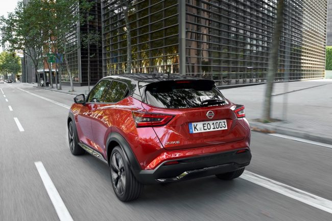 Posteriore nuova Nissan Juke 2020 Posteriore nuova Nissan Juke 2020