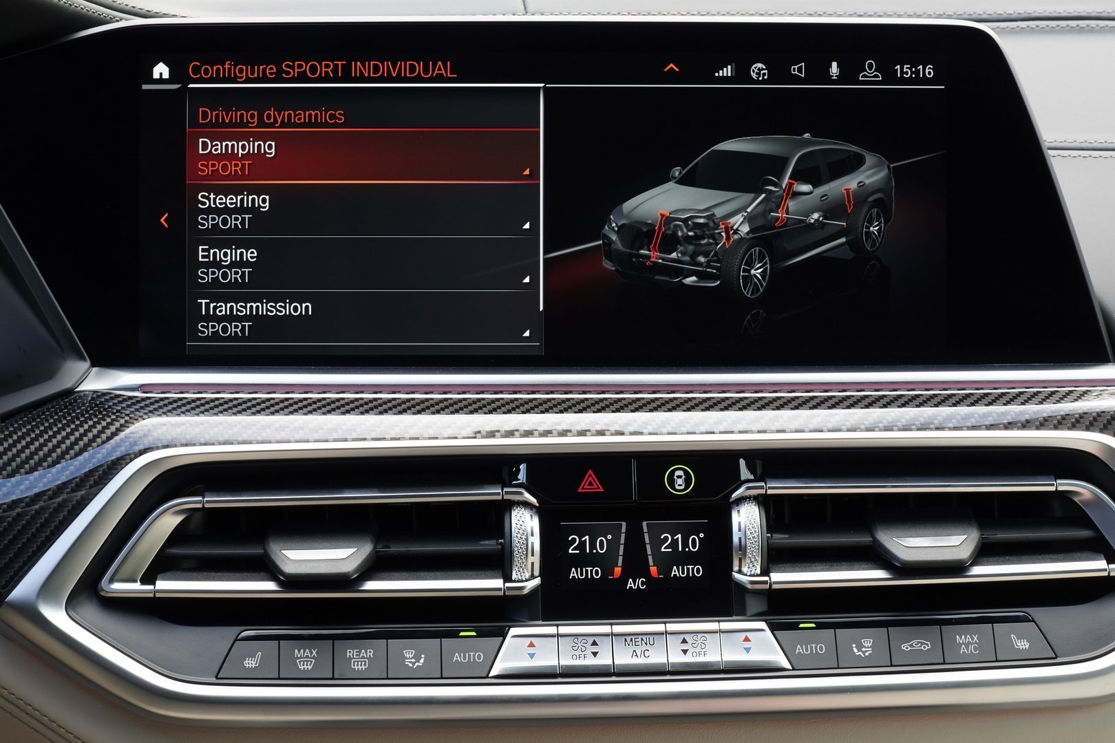 Configurazione BMW X6