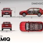 Dimensioni nuova Skoda Kamiq 2020