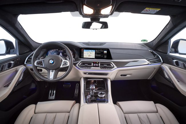 Immagine interni nuova BMW X6 2020 Immagine interni nuova BMW X6 2020