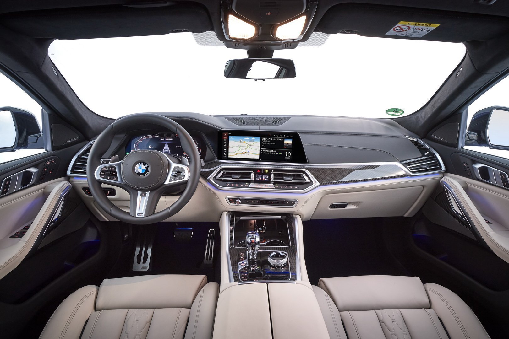Immagine interni nuova BMW X6 2020