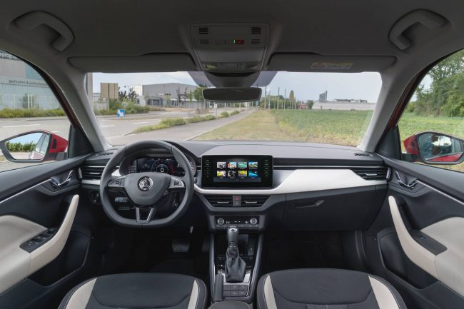 Interni nuovo Skoda Kamiq 2019