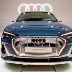 Frontale nuova Audi e tron Sportback 2020